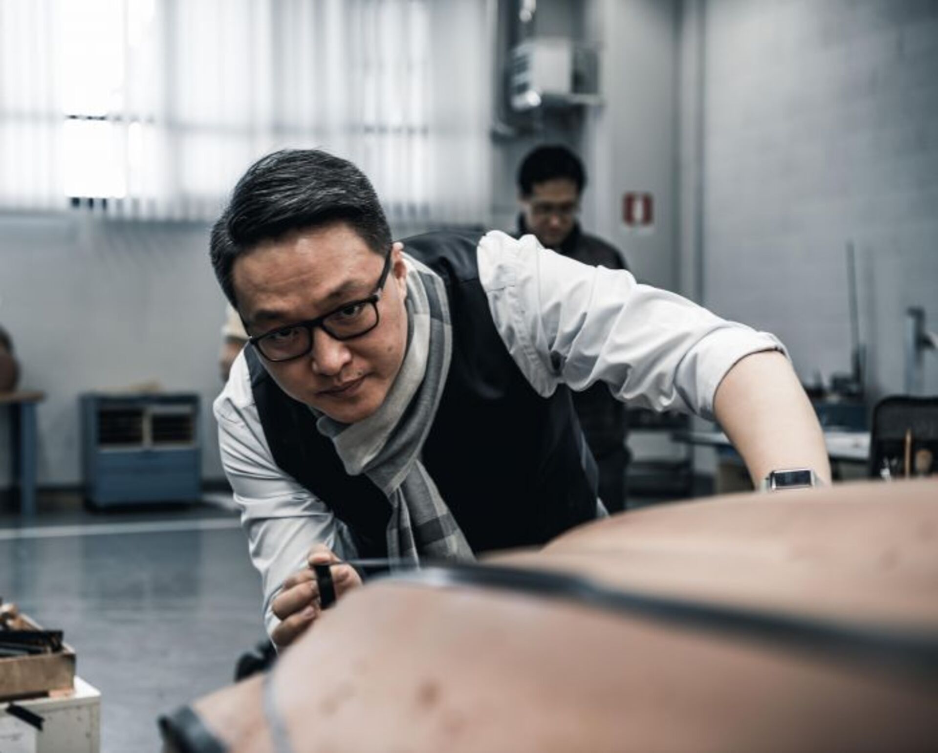 Chen Zheng in working